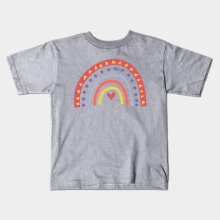 Geometric Rainbow Kids T-Shirt